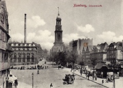 Der Schaarmarkt um 1905